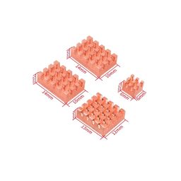 Raspberry Pi 5 Copper Heat Sink Passive Cooling Heatsinks With Self-Adhesive Radiator for Raspberry Pi 5 2GB, 4GB, 8GB, 16GB - RS5763Raspberry Pi 5 Copper Heat Sink Passive Cooling Heatsinks With Self-Adhesive Radiator for Raspberry Pi 5 2GB, 4GB, 8GB, 16GB - RS5763 image 2
