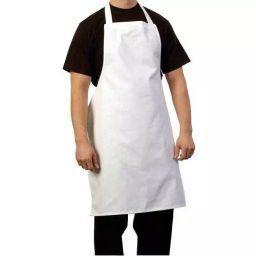 SARAF White Disposable Labor Room Apron 40 GSM (Pack of 10) Size:- Free Size, AP1-55