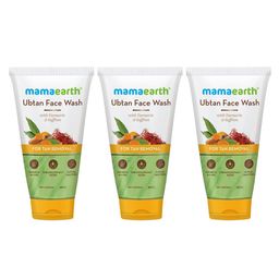 Mamaearth Set Of 3 Ubtan Face Wash With Turmeric & Saffron - 150ml Each-8