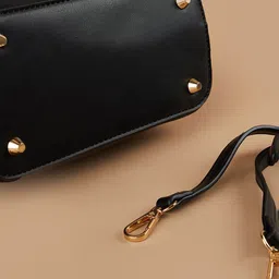 CODE by Lifestyle Women Solid Structured Shoulder Bag image 4
