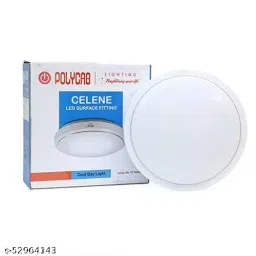 Polycab 18W White Round Surface Light-11