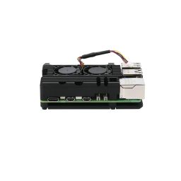 Raspberry Pi 5 Aluminium Case with Dual Cooling Fans, Faster Heat Dissipation, More Durable Raspberry Pi 5 Armor Case 4 Phase Line - RS5766Raspberry Pi 5 Aluminium Case with Dual Cooling Fans, Faster Heat Dissipation, More Durable Raspberry Pi 5 Armor Case 4 Phase Line - RS5766 image 3
