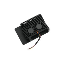 Raspberry Pi 5 Aluminium Case with Dual Cooling Fans, Faster Heat Dissipation, More Durable Raspberry Pi 5 Armor Case 4 Phase Line - RS5766Raspberry Pi 5 Aluminium Case with Dual Cooling Fans, Faster Heat Dissipation, More Durable Raspberry Pi 5 Armor Case 4 Phase Line - RS5766 image 4