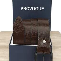 Provogue Men Textured Leather Belt-image-86