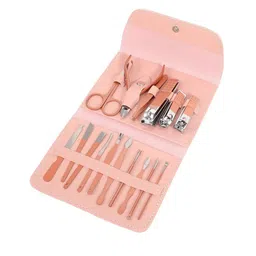 MATRA Set of 16 Pedicure Ear Care Tools Portable Nail Grooming Kit With Travel Pouch- 200g-15