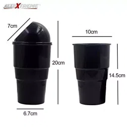 AllExtreme EXMTDB1 Car Trash Bin Universal Garbage Can for Cars-picture-17