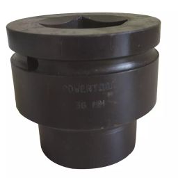 POWERTORC PI12-45 Drive 1/2 Inch Standard Impact Socket AF Size 1.1/16 Inch-12