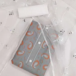 LeeliPeeri Designer Printed Unstitched Dress Material-image-40