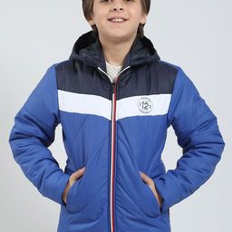 Monte Carlo Boys Colourblocked Polycotton Crop Padded Jacket-picture-48