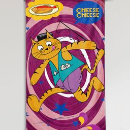 Sassoon Cartoon Printed Medium Cotton Bath Towel in 300 GSM for Kids Cheese- Pink-image-89