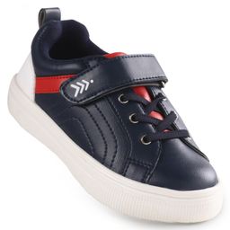 Pine Kids Casual Shoes with Velcro Closure Solid Colour - Navy Blue-picture-25