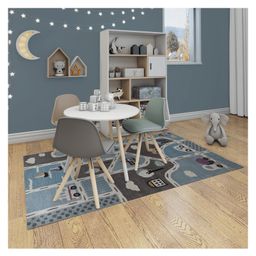 Chickaboo 100% Newzealand Wool Landscape Handtufted Kids Rug-10