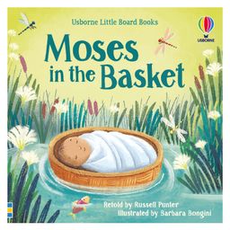 Usborne Moses in the basket Board Book By Russell Punter- English-28