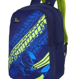 HARISSONS R59 Trax Navy PGreen College/school backpack for men & woman.(Age-9 to 12 Year-18 Inches)-image-114