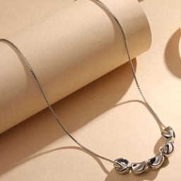 Cierra Silver-Plated Circular Pendants with Chains-image-8