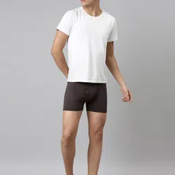 Dixcy Scott Josh Pack Of 5 Mid-Rise Pure Cotton Assorted Trunks Fine Trunk Assorted-P5 image 5