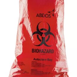 Abdos Bright Red Biohazard Disposable Bag U40103-image-15