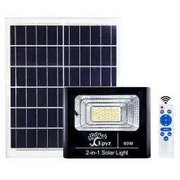 Epyz 60W 81 LEDs 2 in 1 Color Solar Flood Light with Remote Control-picture-15