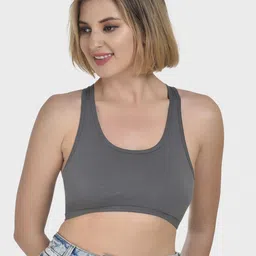Bruchi CLUB Women Full Coverage Anti Odour Racerback Sports Bra-16