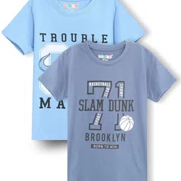 RASPY Boys 2 Printed Pure Cotton T-shirt-picture-39