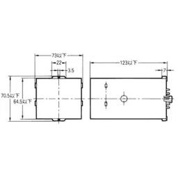 Omron Latching Relay DC 100/110 V Plug-in terminal, MM4XKP-JD DC100/110 image 2