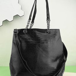 Mast & Harbour Textured Oversized Bucket Handheld Bag image 1