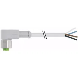 RS PRO 4 Way Sensor Actuator Cable Right Angle Female M12 to Unterminated 2 m, 1547733-image-83