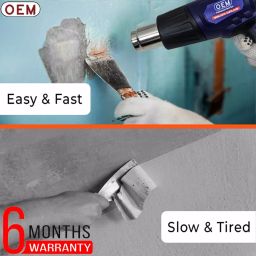 OEM 2000 W Dual Mode Function Heat Gun with 4 Nozzles, HG2000 image 5