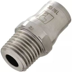 Legris LF3800 Series Straight Threaded Adaptor R 1/4 Male to Push In 4 mm Threaded-to-Tube Connection Style, 3805 04 13-picture-41