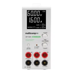 MULTICOMP PRO Bench Top Power Supplies POW SUPPLY, BENCH, 3 CH, 60V, 1.6A, 100W, MP710081-picture-30