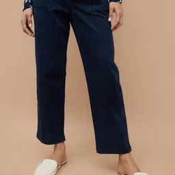 Fame Forever by Lifestyle Women Mid-Rise Cropped Cotton Trousers-picture-13