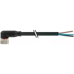 RS PRO 3 Way Sensor Actuator Cable Female M8 to Unterminated 2 m, 1747836-23