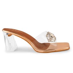 JM Looks Embellished Block Heels image 5