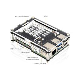 Raspberry Pi 5 9-Layer Case Acrylic Shell Raspberry Pi 5 Case compatible with Raspberry Pi 5 4GB, 8GB Active Cooler - RS5778Raspberry Pi 5 9-Layer Case Acrylic Shell Raspberry Pi 5 Case compatible with Raspberry Pi 5 4GB, 8GB Active Cooler - RS5778 image 4