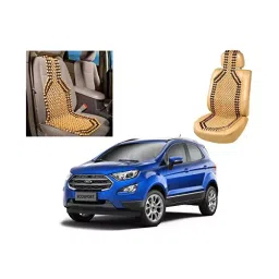 Auto Pearl Wooden Bead Seat Cover Compatible with Ecosport 2017-93