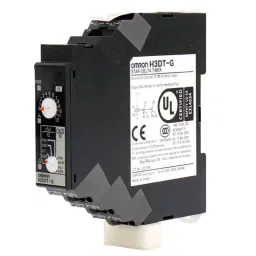 Omron DIN Rail Mounting Star Delta Timer 1c Contact, H3DT-G AC/DC24-240-0