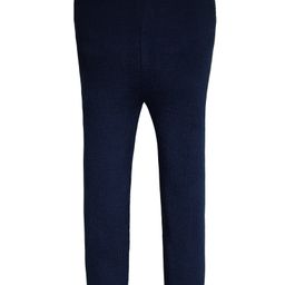 RVK Solid Woollen Ankle Length Leggings - Navy Blue-picture-38