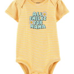 Carter's Baby All Smiles For Mama Original Bodysuit - Yellow-image-96