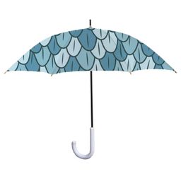 Right Gifting Leaf Printed Water Proof Umbrella For Kids - Blue-17
