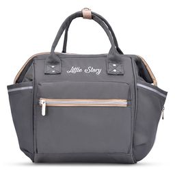 Little Story Ace Diaper Bag - Grey-11