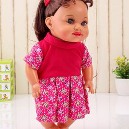 Spedage Fashion Doll Flower Print (Colour & Print May Vary)- Height 30.5 cm-image-54