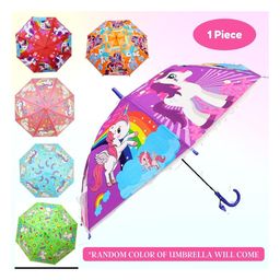 Puchku Unicorn Umbrella Multi Design - Pack of 1-1