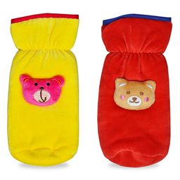 Chinmay Kids Baby Feeding and Nursing Bottle Cover Attractive Cartoon Pack Of 2 (Yellow, Red)-image-80