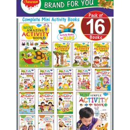 Mini Activity Book Pack Of 16 - English-11