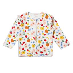 My Milestones 100% Cotton Full Sleeves Fruits Printed Tee - Cream-picture-23