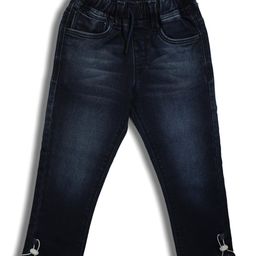 Sportking Mild Washed Denim Jeans - Navy Blue-image-56