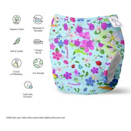 SuperBottoms Cloth Diapers For Babies Value Freesize UNO New Version Combo Pack of 6(Colour May Vary) image 5