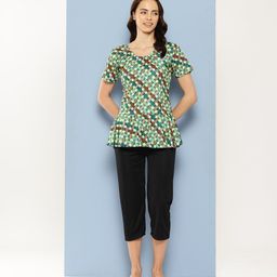Aarika Geometric Printed Swimming Dress-picture-50