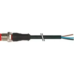 RS PRO 4 Way Sensor Actuator Cable Straight Male M12 to Unterminated 2 m, 1747839-image-51