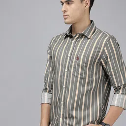 U.S. Polo Assn. Pure Cotton Tailored Fit Striped Casual Shirt-picture-15